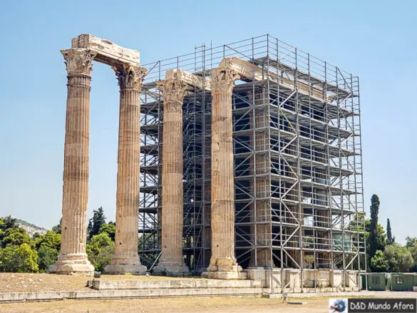 Templo de Zeus Olímpico Atenas