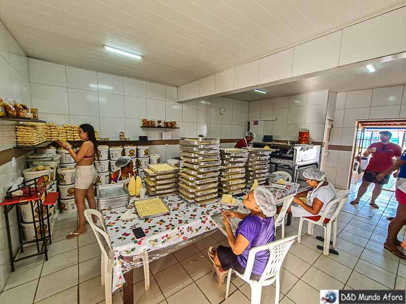 Fábrica de bolo de goma da Irmã Marlene - Maragogi