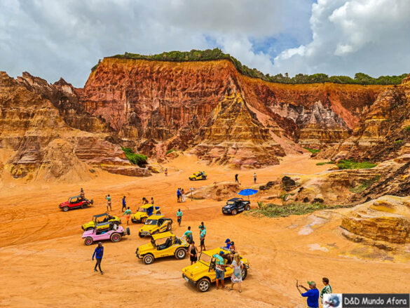 Passeio de buggy na Praia do Gunga - Viagem para Alagoas