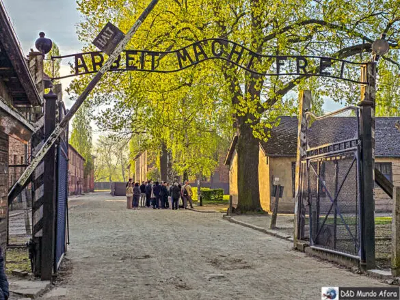 Portão de Auschwitz I, Polônia - roteiro Europa