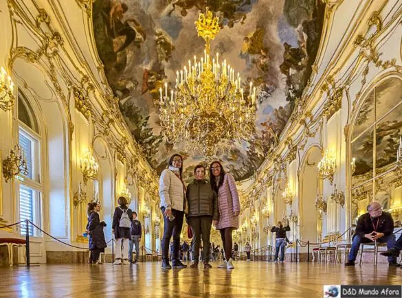 Palácio de Viena - roteiro Europa