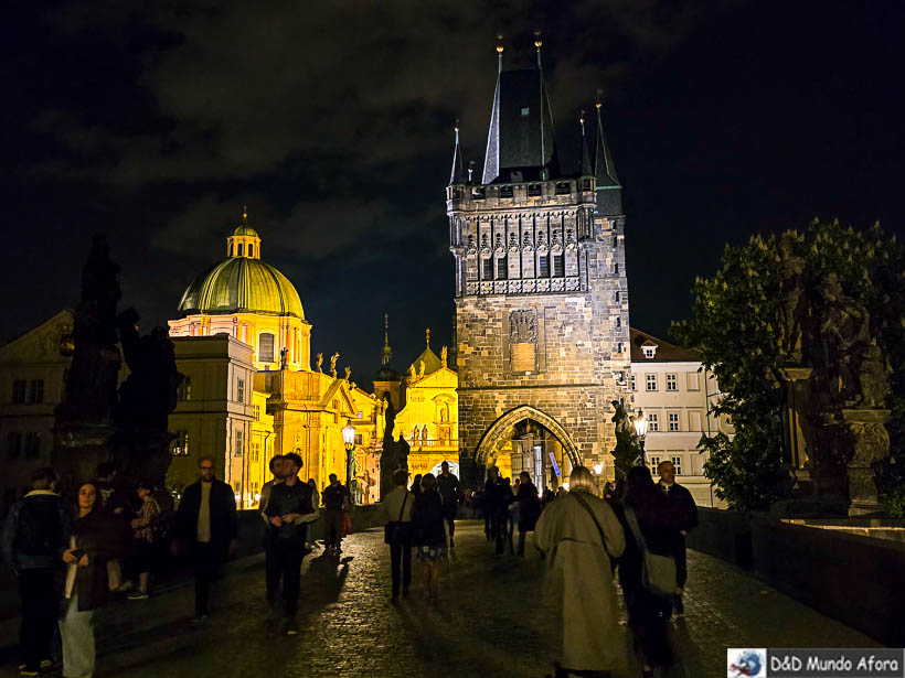Praga à noite - roteiro Europa