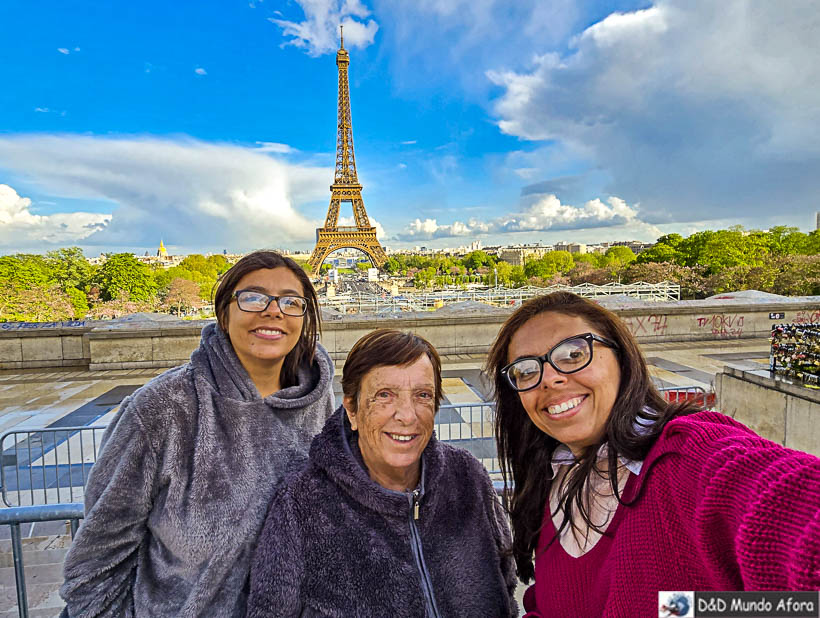 Torre Eiffel - Paris - roteiro Europa